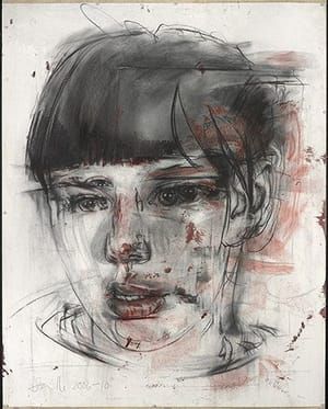 Artwork Title: Stare (drawing)
