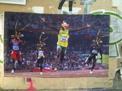 Artwork Title: Untitled (hussein Bolt)