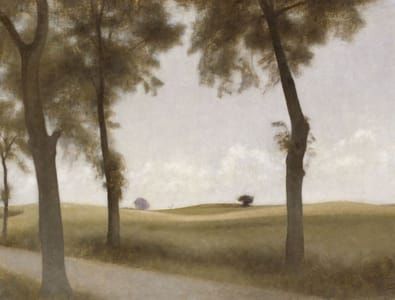 Artwork Title: Avenue of Rowan Trees near Snekkersten