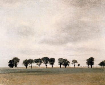 Artwork Title: Landscape Kongevejen near Gentofte