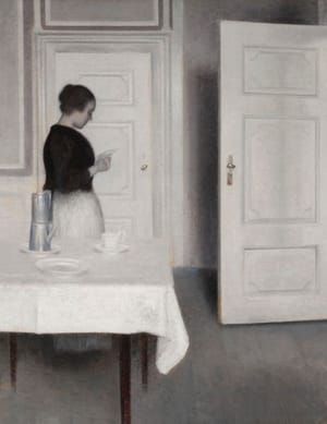 Artwork Title: Ida Reading a Letter