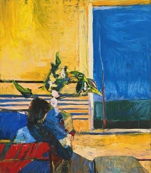 Artwork Title: Girl with Plant
