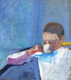 Artwork Title: Man Drinking