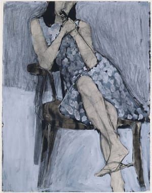 Artwork Title: Seated Woman No. 44