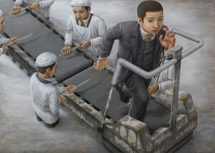 Artwork Title: Exercise Equipment