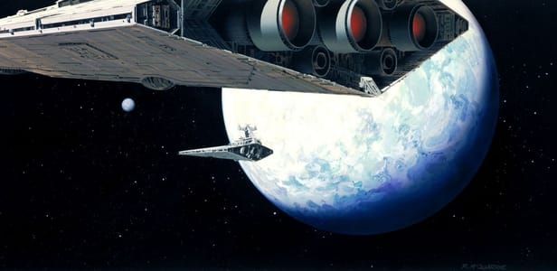 Artwork Title: Star Destroyer