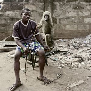 Artwork Title: Abdullahi Ahmadu with Emeka