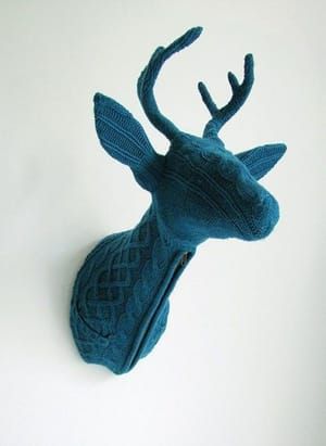 Artwork Title: Teal Buck