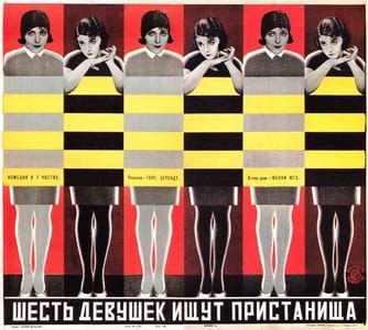 Artwork Title: Six Girls Seeking Shelter