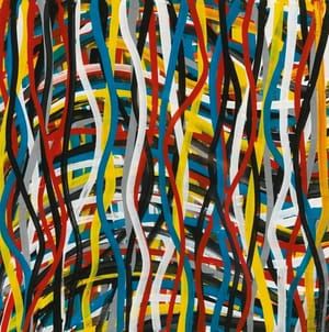Artwork Title: Curvy Brushstrokes,