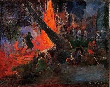 Artwork Title: Upa upa  ( Fire Dance )