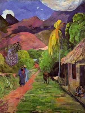 Artwork Title: Road in Tahiti