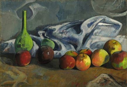 Artwork Title: Nature morte aux pommes