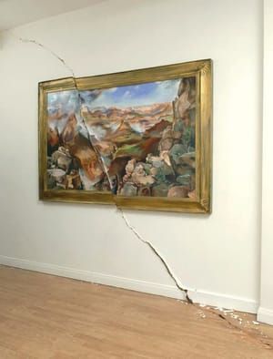 Artwork Title: Cracked Canyon