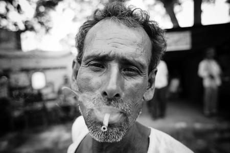 Artwork Title: New Delhi Street Life