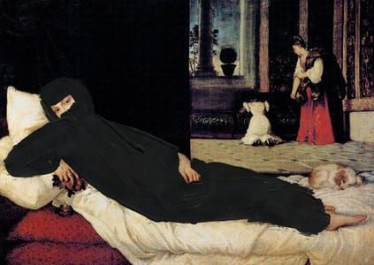 Artwork Title: Venus In A Burka