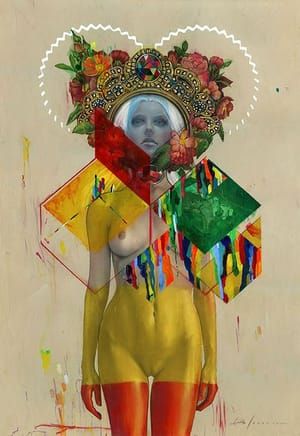 Artwork Title: The Dipped Queen