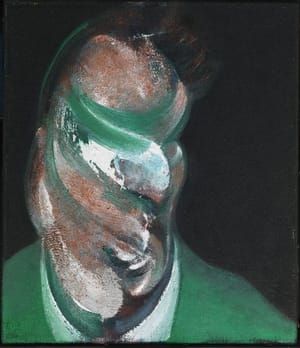 Artwork Title: Study for Head of Lucian Freud
