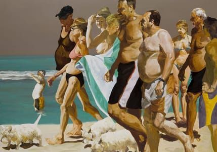 Artwork Title: Scenes From Late Paradise, The Parade
