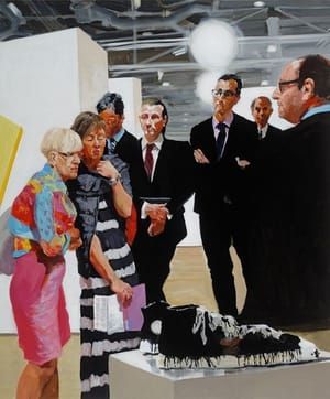 Artwork Title: Art Fair: Booth #1 Oldenburg's Sneakers