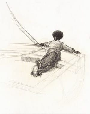 Artwork Title: Untitled Figure Study For Gulf Stream