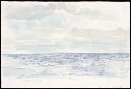 Artwork Title: Untitled Water Study For Gulf Stream