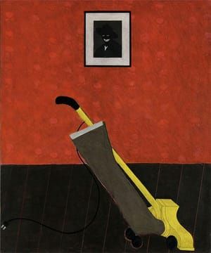 Artwork Title: Portrait of the Artist and a Vacuum