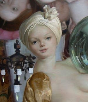 Artwork Title: Fortune Teller (detail)