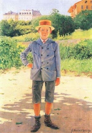 Artwork Title: Portrait du jeune Delisle