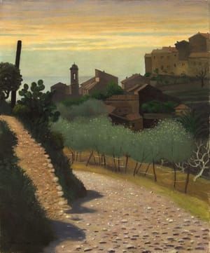 Artwork Title: Église Sainte-Anne à Cagnes