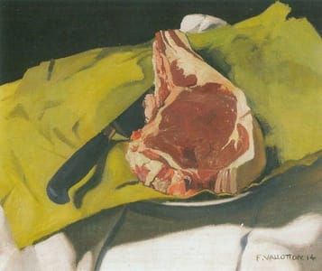 Artwork Title: Still Life with Entrecôte