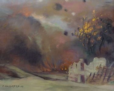 Artwork Title: La guerre