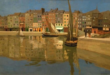 Artwork Title: The Port of Honfleur