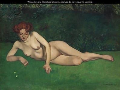 Artwork Title: Nude With Butterflies
