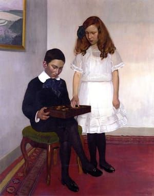 Artwork Title: The Children of Hans and Lisa Hahnloser