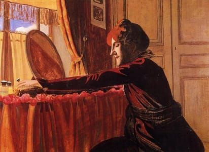 Artwork Title: Madame Felix Vallotton at Her Dressing Table