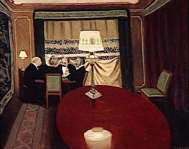 Artwork Title: LA PARTIE DE POKER (The Poker Party)