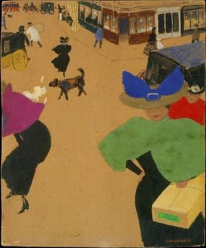 Artwork Title: Street Scene in Paris (Coin de rue à Paris)