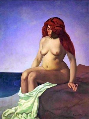 Artwork Title: Baigneuse au rocher