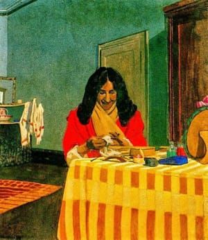 Artwork Title: Portrait de Mme. Vallotton