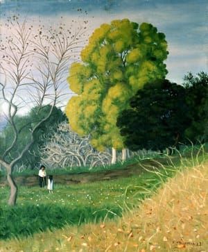 Artwork Title: The Green Tree, Cagnes