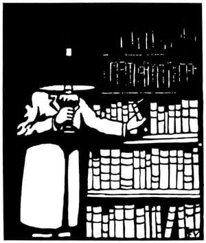 Artwork Title: Le Bibliophile