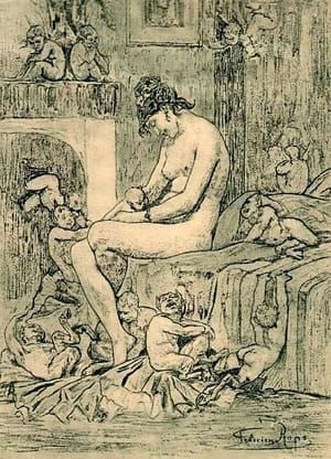 Artwork Title: Venus With Small Satyrs