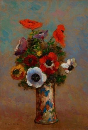 Artwork Title: Les Anemones / Still Life with Anemones