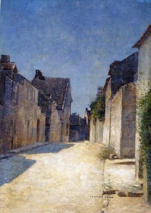 Artwork Title: Village street in Samois