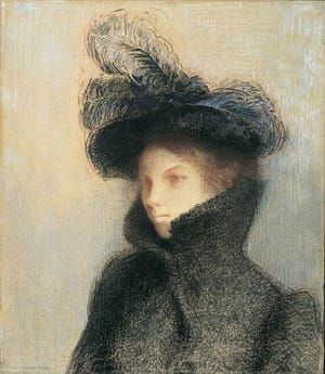 Artwork Title: Marie Botkine au manteau d'astrakan