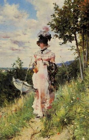 Artwork Title: The Summer Stroll
