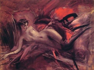 Artwork Title: Reclining Nude