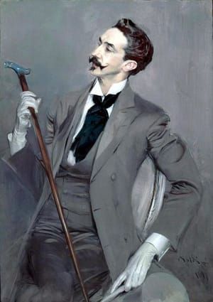Artwork Title: Portrait Of Robert De Montesquiou