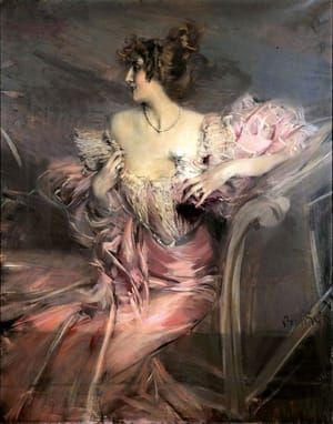 Artwork Title: Madame De Florian